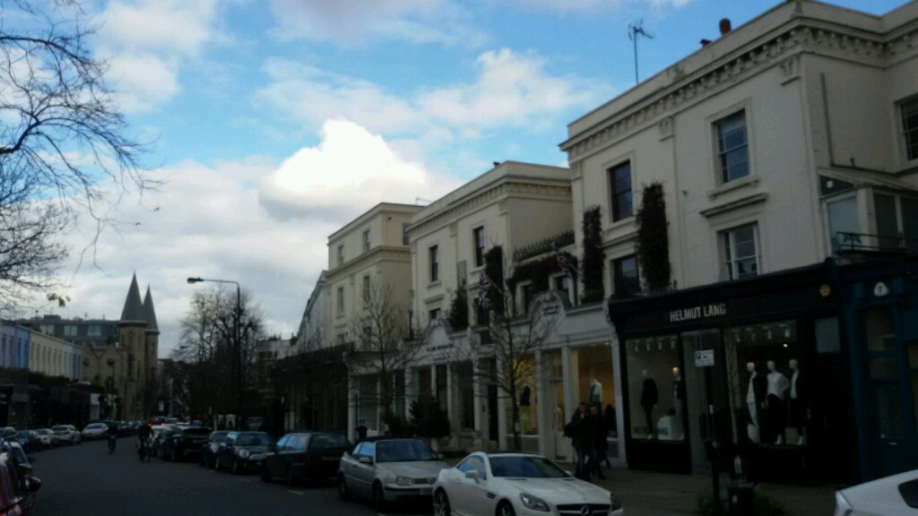 shopping at Westbourne Grove